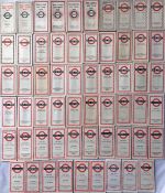 Considerable quantity of London Transport Central Area Buses POCKET MAPS dated from January 1949