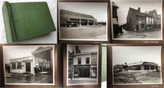 1930s loose-leaf BINDER OF OFFICIAL PHOTOGRAPHS of London Transport Country Bus & Coach Department