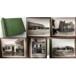 1930s loose-leaf BINDER OF OFFICIAL PHOTOGRAPHS of London Transport Country Bus & Coach Department