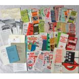 Considerable quantity of 1950s-70s London Transport PUBLICITY MATERIAL comprising leaflets,