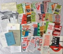 Considerable quantity of 1950s-70s London Transport PUBLICITY MATERIAL comprising leaflets,