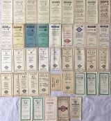 Quantity of Green Line Coaches Ltd/London Transport Green Line Coaches TIMETABLE LEAFLETS dated from