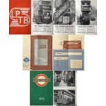 1933 London Transport Commercial Advertising BOOKLET with the short-lived LPTB logo on the cover,