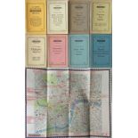 Selection of 1920s/30s London Underground 'Guide to Underground Travel' etc POCKET BOOKLETS with