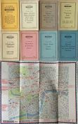 Selection of 1920s/30s London Underground 'Guide to Underground Travel' etc POCKET BOOKLETS with