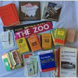 Considerable quantity (2 large boxes) of London Transport EPHEMERA including 1950s/60s annual