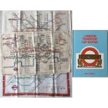 Selection of 3 different 1960s-1980s UNDERGROUND MAP TEA-TOWELS. The first an H C Beck version,