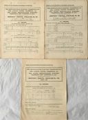 Selection of 1920/30s Underground Group Tramways (MET, LUT & SMET) MONTHLY TRAFFIC CIRCULARS