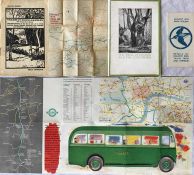 Underground Group/London Transport ephemera comprising c1914 BOOKLET 'Tramway Trips & Rambles'