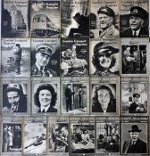 Complete, consecutive run of London Transport MAGAZINES from the first issue, April 1947, to the