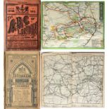 1912 ABC GUIDE TO LONDON containing the official Underground MAP for that year and a fold-out