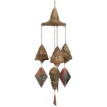 Paolo Soleri (1919-2013) for Arcosanti, Windbells wind chime, Paradise Valley, AZ, USA, ceramic,