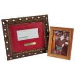 Butch McGuire's, vintage humorous No Check Cashing framed check (written after a few drinks),