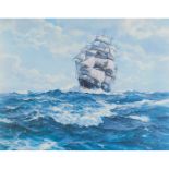 Charles Vickery, (American, 1913-1997), The Sea Witch, color lithograph, signed in pencil, 25" x