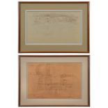 Frank Lloyd Wright (1867-1959), Wasmuth Portfolio print, Harold McCormick House, Lake Forest, IL,