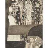 Gustav Klimt, (Austrian, 1862-1918), A group of 15 black and white prints from An Aftermath, 1931,