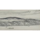 Dale Nichols, (American, 1904-1995), Quebec, 1934, pencil on paper, signed, titled and dated lower