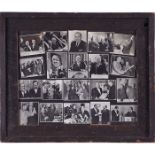 Political Photography, vintage pictures of Mayor Daley, Butch McGuire and others, largest frame: