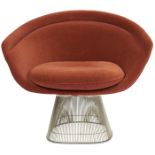 Warren Platner (1919-2006) for Knoll International, chair, Italy/USA, 1981, nickel-plated steel,