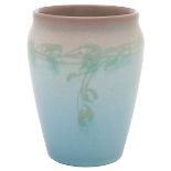 Ed Diers (1871-1947) for Rookwood Pottery, Pea Vine vase, #958, Cincinnati, OH, 1909, Vellum