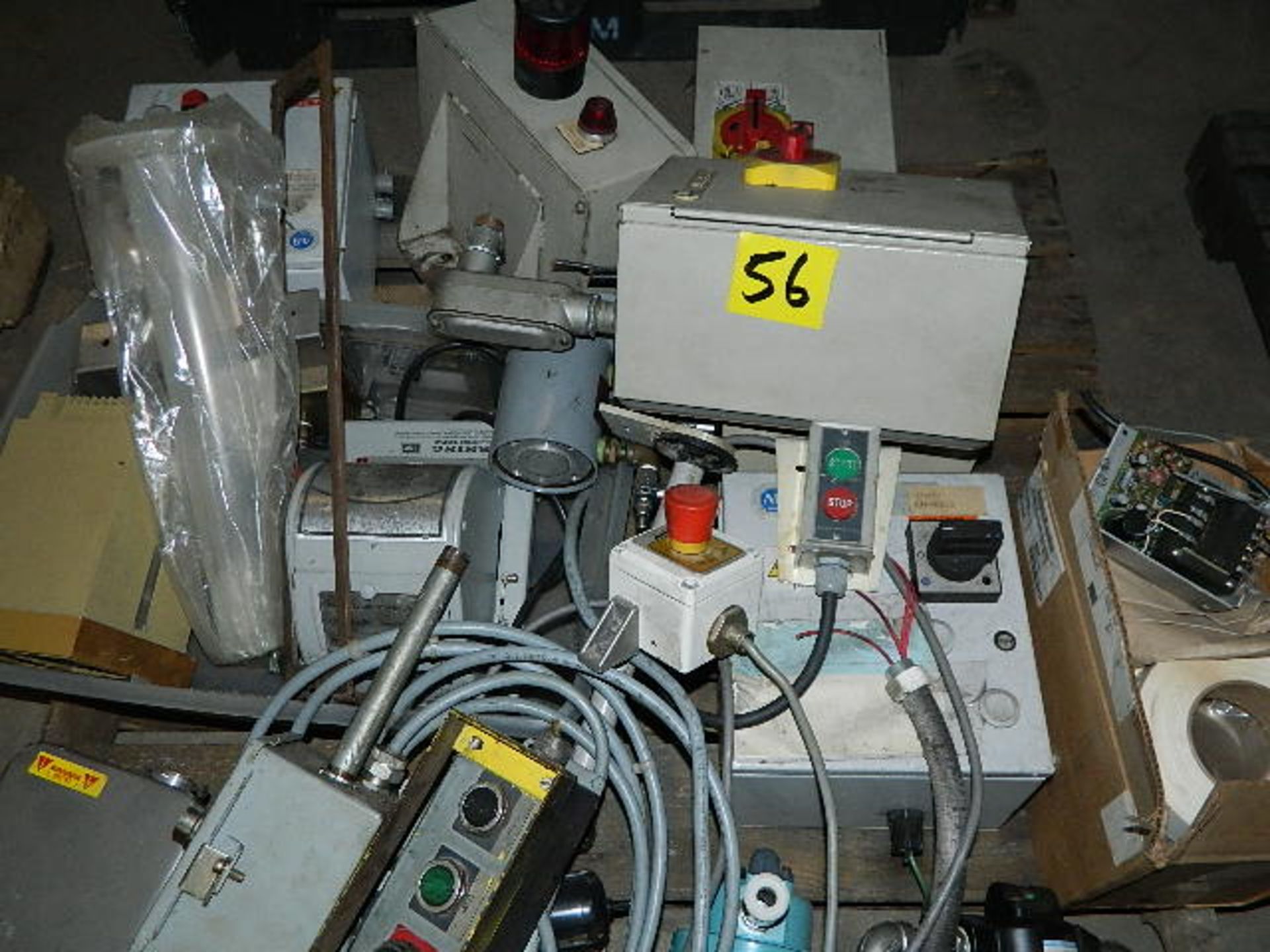 Elect. Boxes, Switches, Pneumatic Dryer On Pallet