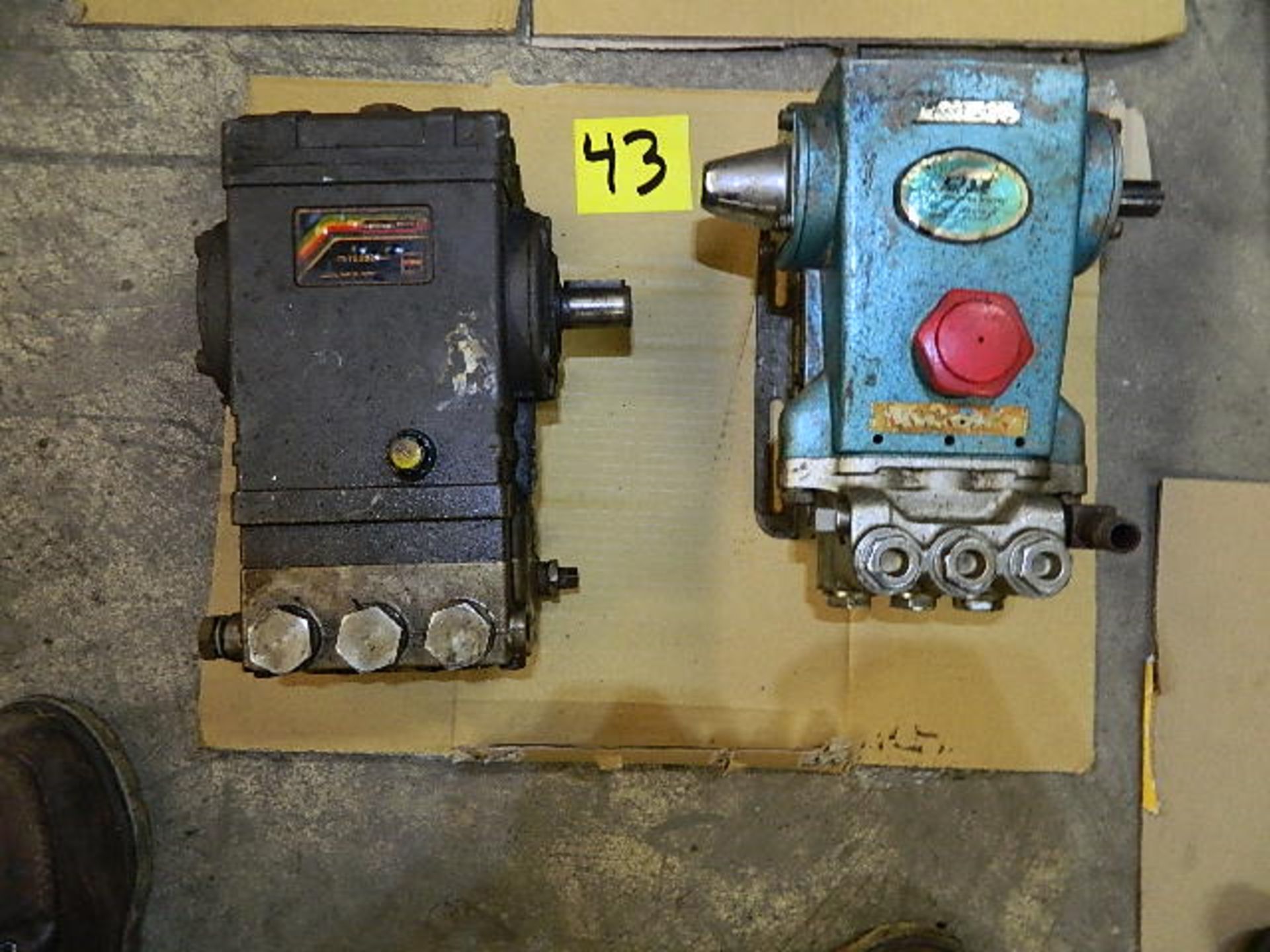 Pumps General Pumps, M/NTS2021, CAT Pump M/N310 (Qty. 2)