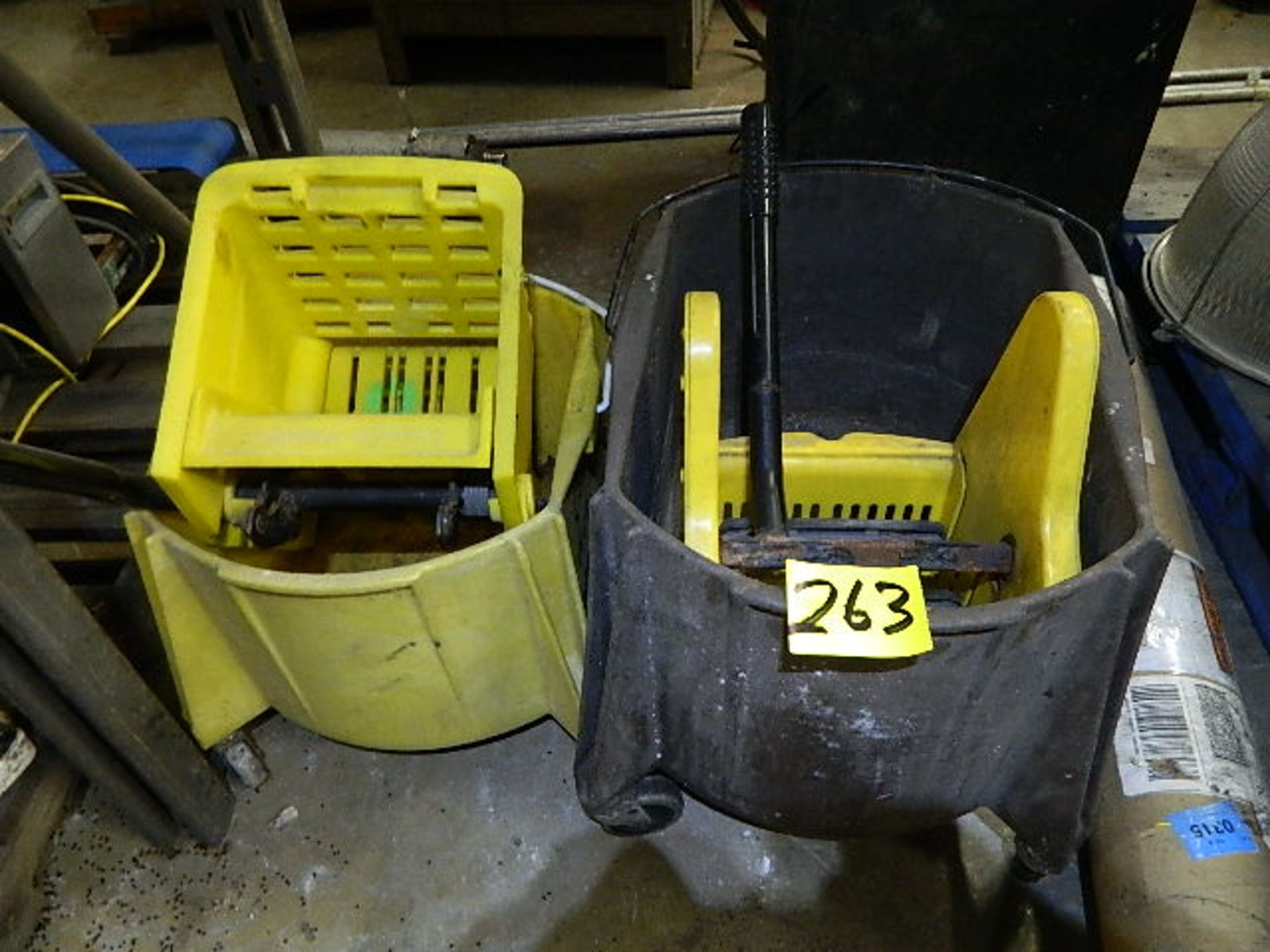 Mop Buckets. (2) Mop Buckets