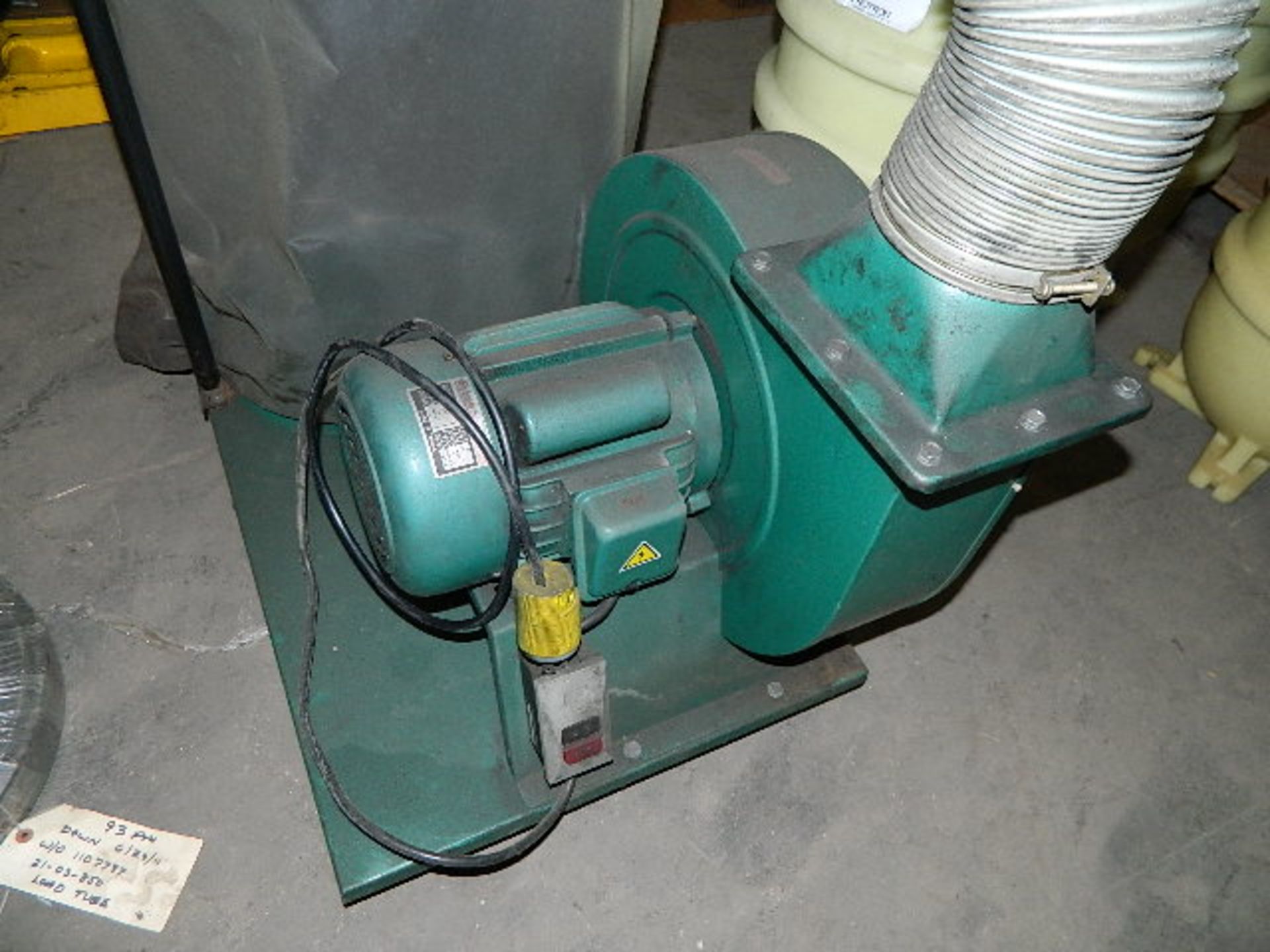 Grizzy Dust Collector 2 HP., M/N G1029Z - Image 2 of 5