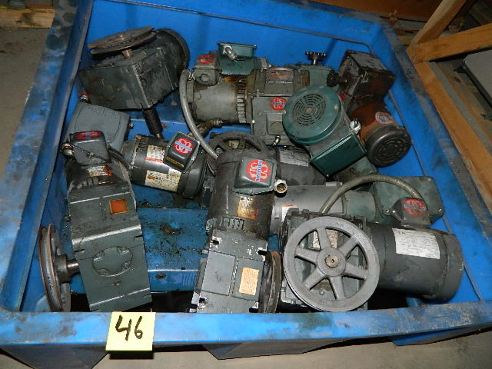 Motors & Gear Boxes US Motors .75 HP. 3 ph. (Qty. 11)