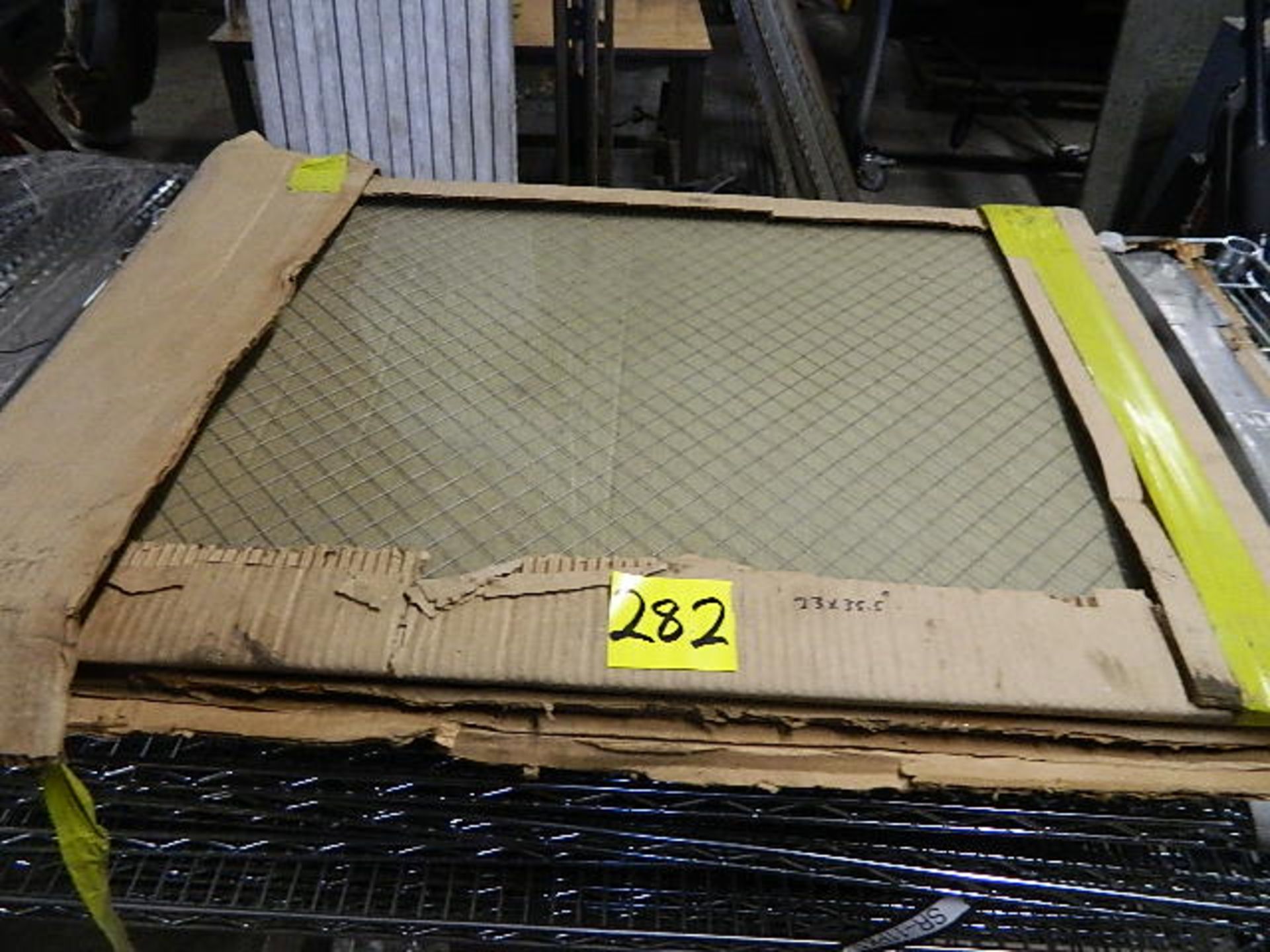 Glass. (2) Pcs. Safety Glass 23 x 35.5"