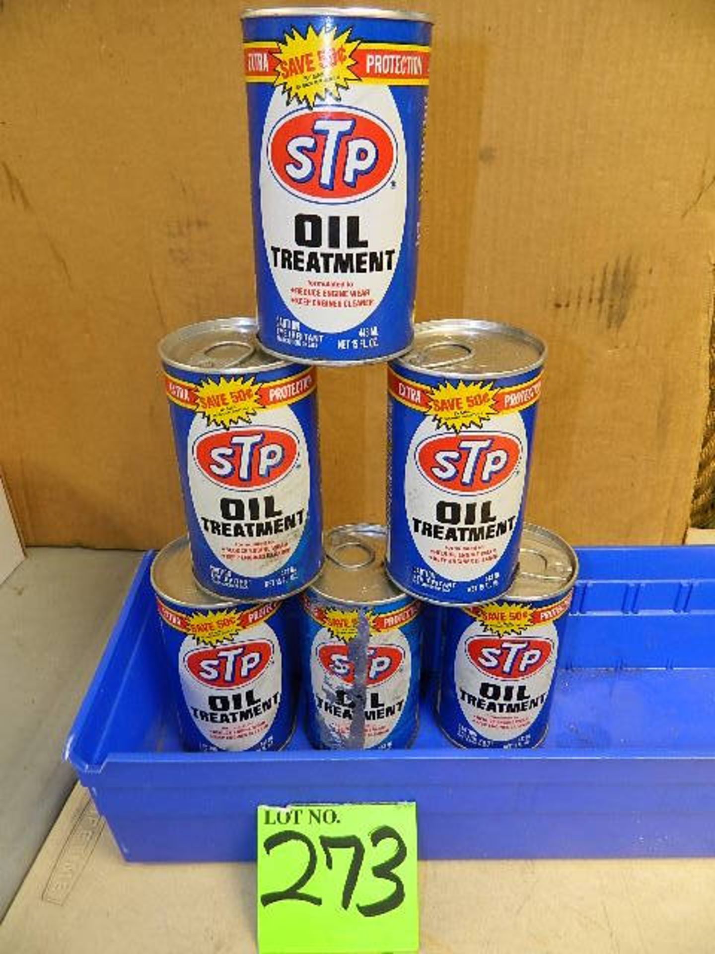 (6) S T P Oil Treatment Cans w/ Contents - Image 2 of 3