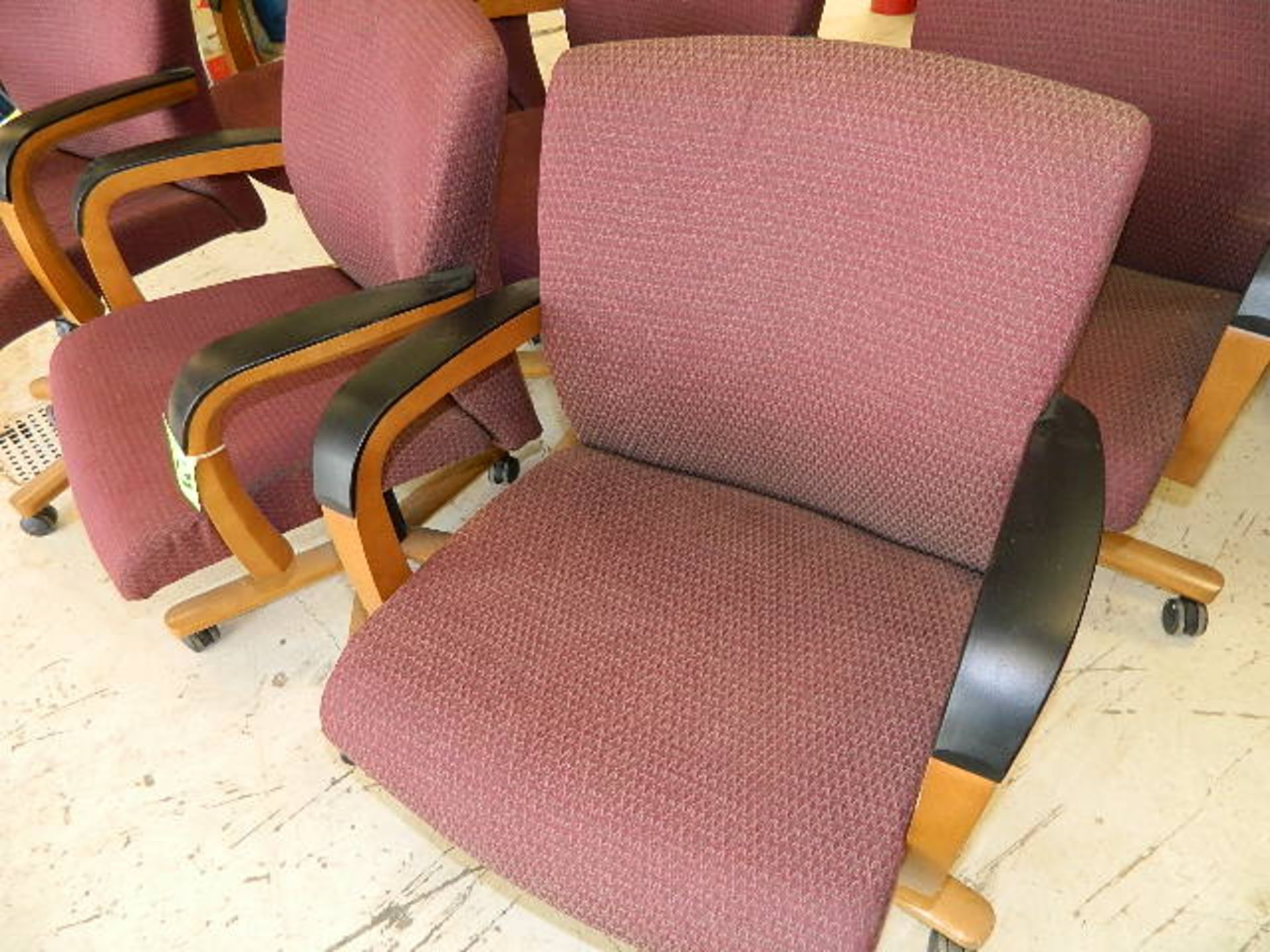 (6) Conference Room Chairs Adjustable Height - Bild 3 aus 4