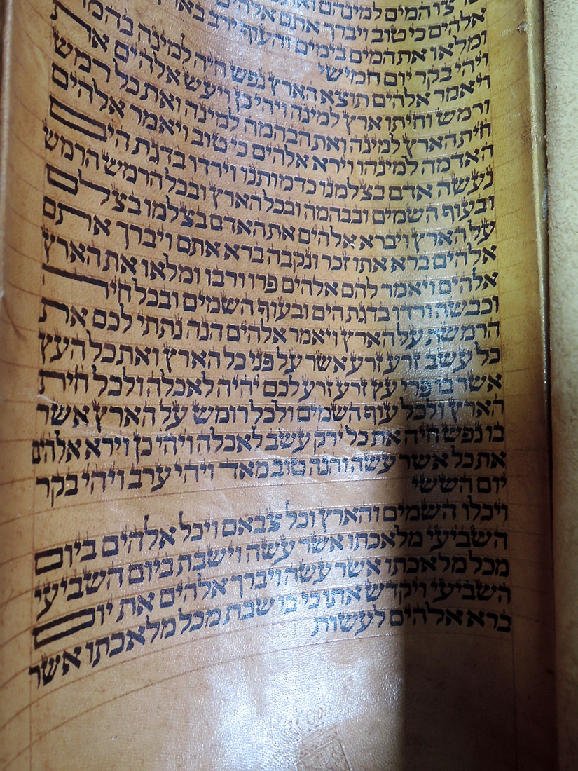 Judaica Torah on Gevil Middle Eastern - Image 7 of 10