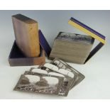 A part set of Realistic Travels Publishers Stereoscopic slides, real photographic,