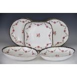 A selection of Ford's China dessert dishes,