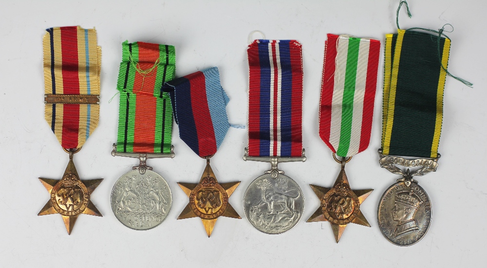 A World War II medal group to 7895512 Tpr K M Egan, comprising, 1939-45 Star, Italy Star, - Bild 2 aus 15