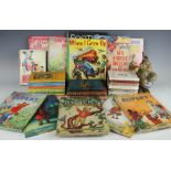 A collection of children's illustrated books, to include five Rupert The Bear Annuals; WALLACE (I),