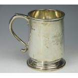 A silver mug, Atkin Brothers Sheffield 1919,