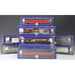 Seventeen Lima Collection OO gauge locomotives and carriages, comprising,