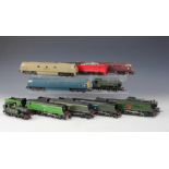 A collection of loose OO guage locomotives, various makers, to include Hornby Spitfire, Manston,