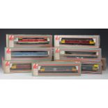 Ten Lima OO gauge diesel locomotives, comprising,