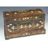 An Eastern hardwood casket,