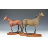 Two Beswick connoissseur model race horses comprising; Psalm, 27.
