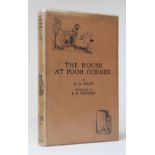 MILNE (A.A.), THE HOUSE AT POOH CORNER, first edition, pink cloth, with d.