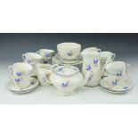 A Scotch Ivory forty one piece tea service,