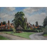 Janet Beckett, Watercolour, Woodbastwick, Norfolk, Signed and titled, 25cm x 35cm,