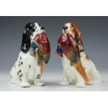 Two Royal Doulton spaniels,