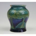 A Moorcroft Moonlit Blue pattern vase circa 1925, shape number 146, impressed marks,