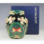 A Moorcroft Carousel pattern ginger jar and cover c.