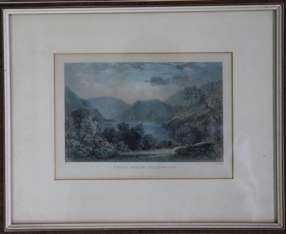 An assortment of framed and glazed book plates including Lake Windermere, - Bild 3 aus 3